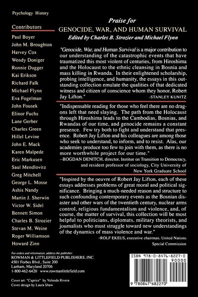 Produktbild: Genocide, War, and Human Survival