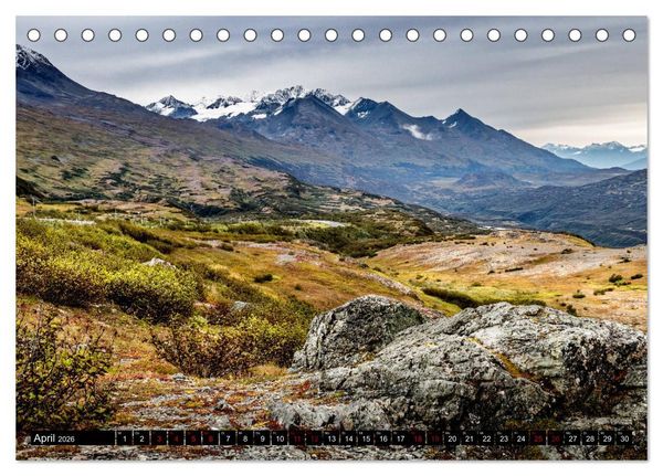 Produktbild: Alaska - Farben und Licht (Tischkalender 2026 DIN A5 quer), CALVENDO Monatskalender