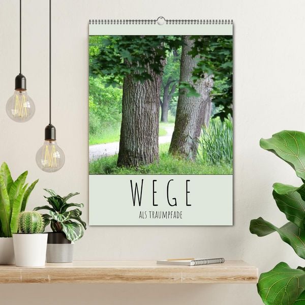 Produktbild: Wege als Traumpfade (Wandkalender 2026 DIN A2 hoch), CALVENDO Monatskalender