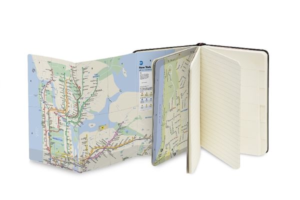 Moleskine City Notizbuch, New, York, Liniert Pocket/A6