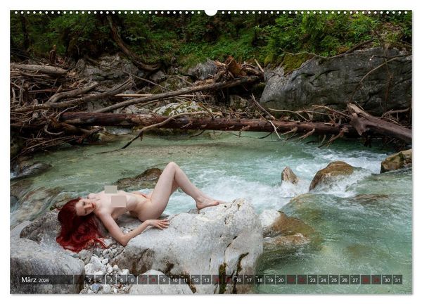 Produktbild: Akt und Natur - im Zauberwald (hochwertiger Premium Wandkalender 2026 DIN A2 quer), Kunstdruck in Hochglanz