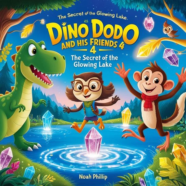 Produktbild: "Dino Dodo and His Friends 4 - The Secret of the Glowing Lake"