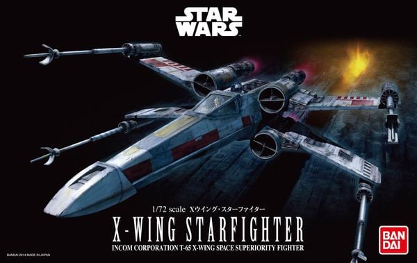 Revell 01200 Star Wars X-Wing Starfighter Science Fiction Bausatz 1:72