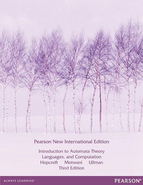 Produktbild: Introduction to Automata Theory, Languages, and Computation