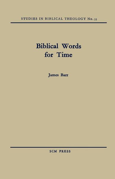Produktbild: Biblical Words for Time
