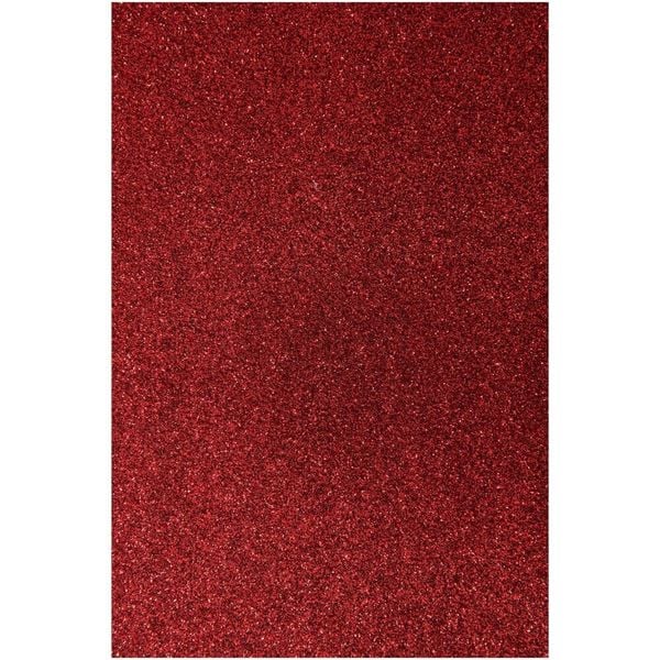 Produktbild: Glitterkarton Rot 50 x 70 cm, MIX