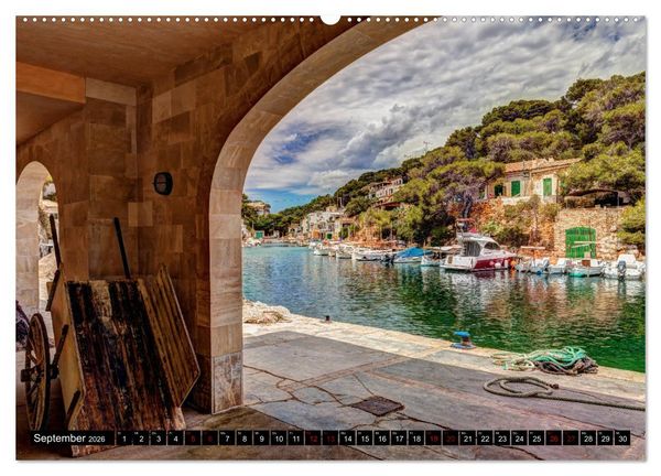 Produktbild: Mallorca - Cala Figuera Spezial (Wandkalender 2026 DIN A2 quer), CALVENDO Monatskalender