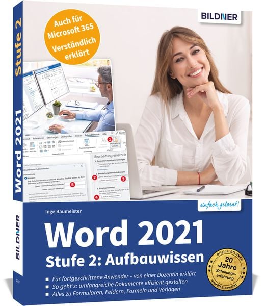 Produktbild: Word 2021 - Stufe 2: Aufbauwissen