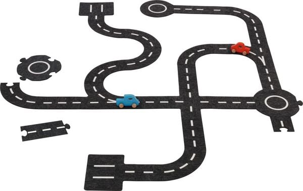 Produktbild: Spielstra&szlig;e mit 2 Fahrzeugen