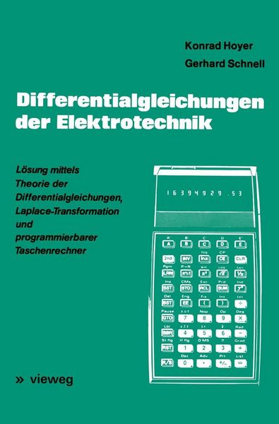 Produktbild: Differentialgleichungen der Elektrotechnik