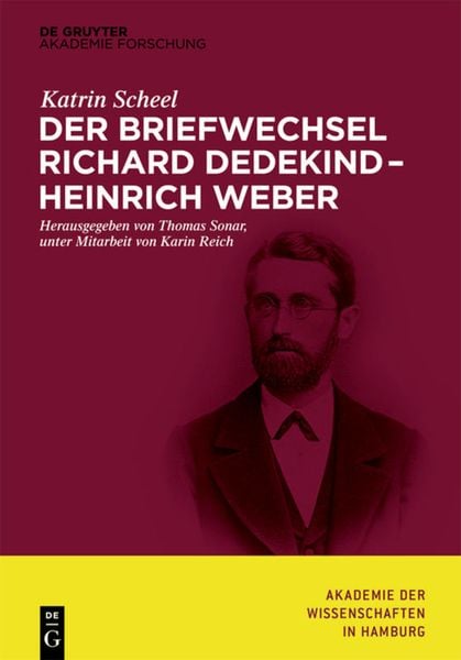 Produktbild: Der Briefwechsel Richard Dedekind &ndash; Heinrich Weber