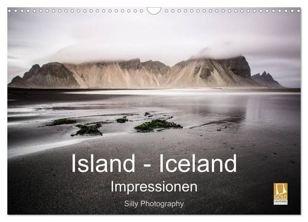 Island - Iceland Impressionen (Wandkalender 2026 DIN A3 quer), CALVENDO Monatskalender