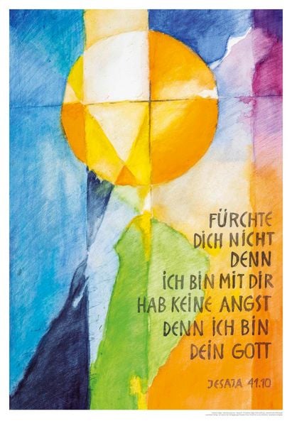 Produktbild: Jahreslosung 2027 Andreas Felger, Kunstdruck 63 x 92 cm