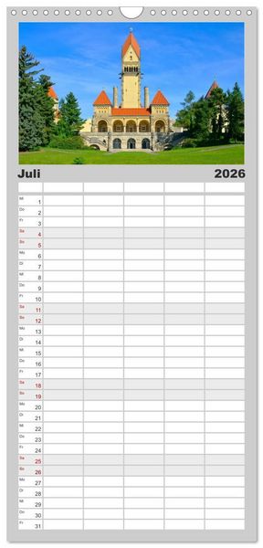 Produktbild: Familienplaner 2026 - Reise durch Leipzig mit 5 Spalten (Wandkalender, 21 x 45 cm) CALVENDO