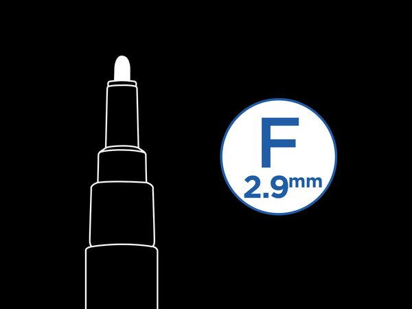 Produktbild: PILOT Marker Pintor FUN fein 6er Set