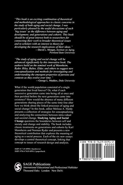 Produktbild: Studying Aging and Social Change