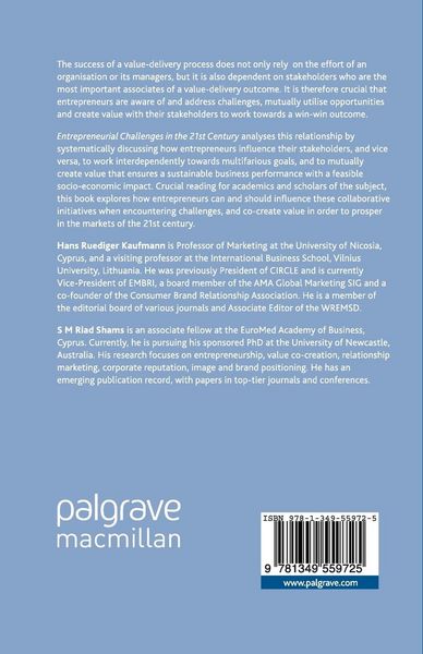 Produktbild: Entrepreneurial Challenges in the 21st Century
