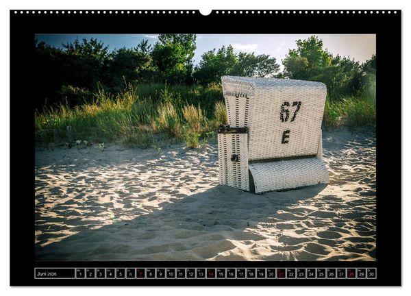 Produktbild: Usedom - Tr&auml;ume einer Insel (hochwertiger Premium Wandkalender 2026 DIN A2 quer), Kunstdruck in Hochglanz