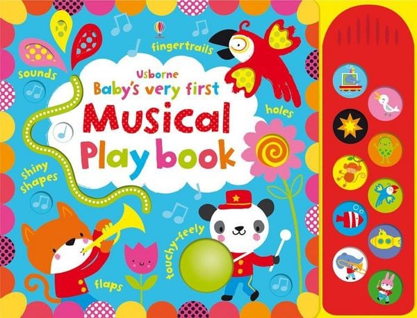 Baby's Very First Musical Play Book, Gebundene Ausgabe von Fiona Watt, Usborne Publishing Ltd, 978-1-4095-8154-3