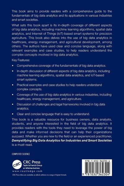 Produktbild: Demystifying Big Data Analytics for Industries and Smart Societies