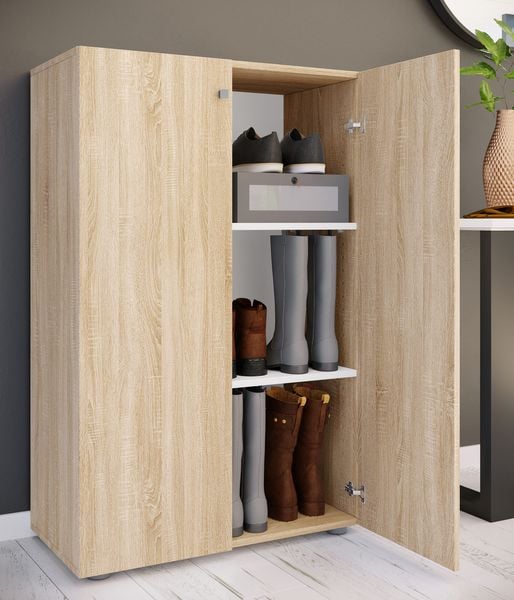 Produktbild: Holz Schuhschrank Schuhregal Schuhkommode Lona 3