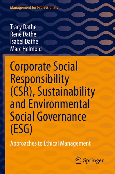 Produktbild: Corporate Social Responsibility (CSR), Sustainability and Environmental Social Governance (ESG)
