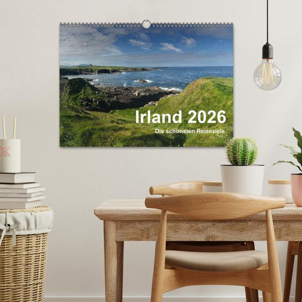 Produktbild: Irland 2026 - Die sch&ouml;nsten Reiseziele (Wandkalender 2026 DIN A3 quer), CALVENDO Monatskalender