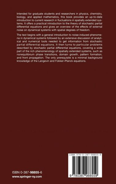 Produktbild: Noise in Spatially Extended Systems