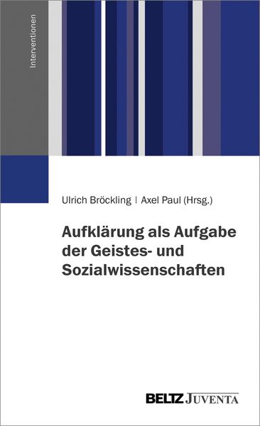 Produktbild: Aufkl&auml;rung als Aufgabe der Geistes- und Sozialwissenschaften