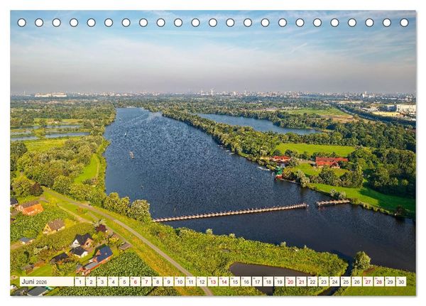 Produktbild: Hamburg: Vier- und Marschlande (Tischkalender 2026 DIN A5 quer), CALVENDO Monatskalender