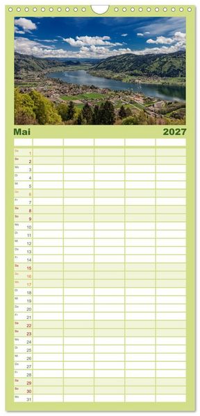 Produktbild: Familienplaner 2027 - Im S&uuml;den von &Ouml;sterreich mit 5 Spalten (Wandkalender, 21 x 45 cm) CALVENDO
