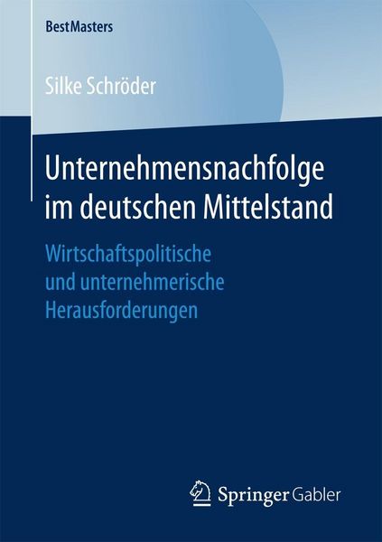 Produktbild: Unternehmensnachfolge im deutschen Mittelstand