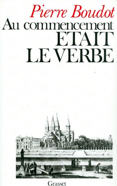 Produktbild: Au commencement &eacute;tait le verbe
