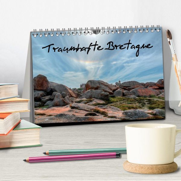 Produktbild: Traumhafte Bretagne (Tischkalender 2026 DIN A5 quer), CALVENDO Monatskalender