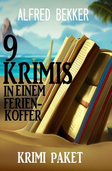 Produktbild: 9 Krimis in einem Ferienkoffer: Krimi Paket
