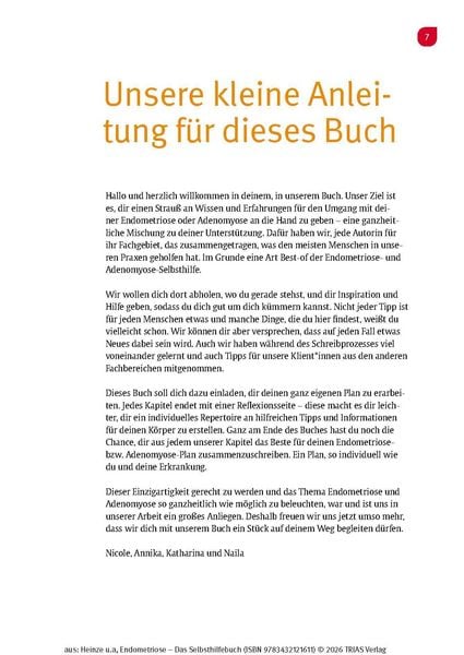 Produktbild: Endometriose - Das Selbsthilfebuch