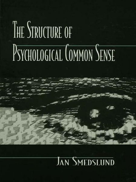Produktbild: The Structure of Psychological Common Sense