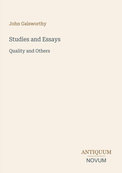 Produktbild: Studies and Essays