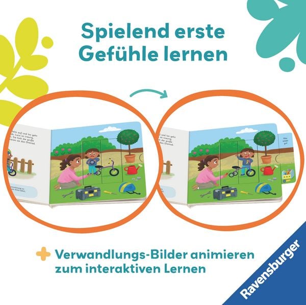 Produktbild: Play+ Mein erstes Schiebebuch Gef&uuml;hle - ab 18 Monate