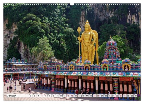 Produktbild: Bangkok und Kuala Lumpur - Megast&auml;dte Asiens (hochwertiger Premium Wandkalender 2027 DIN A2 quer), Kunstdruck in Hochglanz