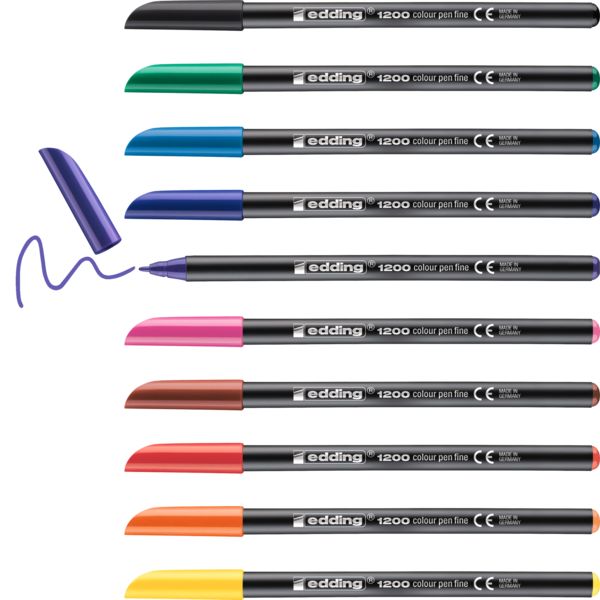 Produktbild: edding Fasermaler Color Pen 10er Set