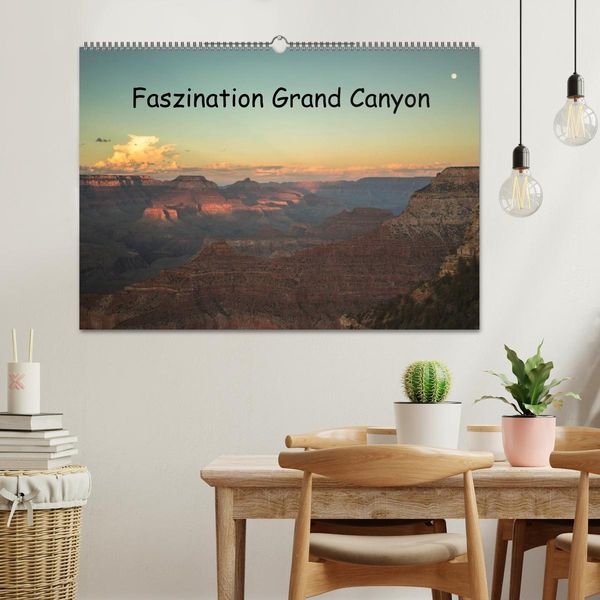 Produktbild: Faszination Grand Canyon / CH-Version (Wandkalender 2026 DIN A2 quer), CALVENDO Monatskalender