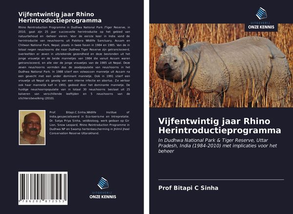 Produktbild: Vijfentwintig jaar Rhino Herintroductieprogramma