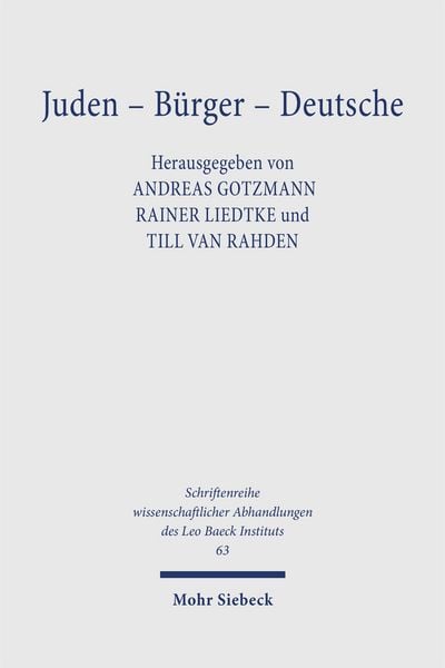 Produktbild: Juden - B&uuml;rger - Deutsche