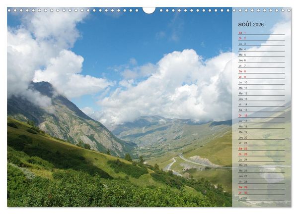 Produktbild: MONTAGNES Sommets des Hautes-Alpes (Calendrier mural 2026 DIN A3 vertical), CALVENDO calendrier mensuel