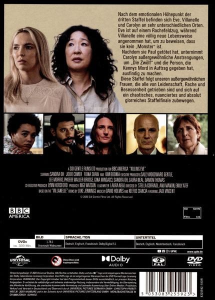 Produktbild: Killing Eve - Staffel 4 [2 DVDs]