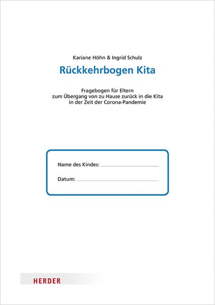 Produktbild: R&uuml;ckkehrbogen Kita