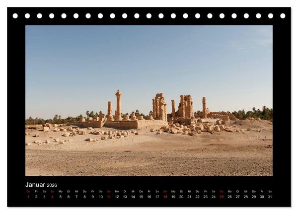 Produktbild: Sudan (Tischkalender 2026 DIN A5 quer), CALVENDO Monatskalender
