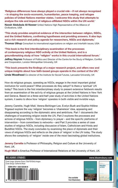 Produktbild: Religion, NGOs and the United Nations