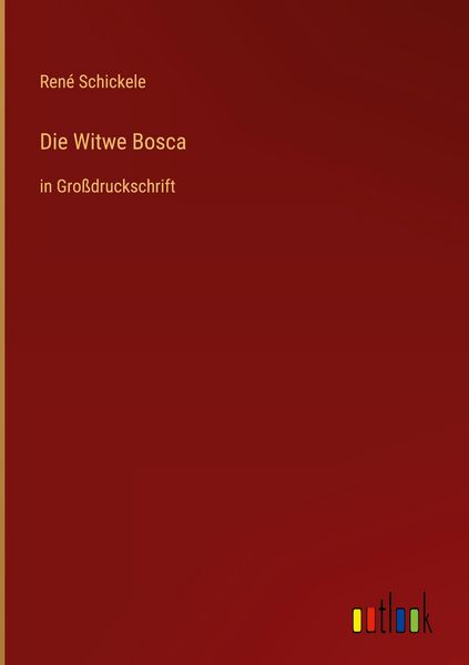 Produktbild: Die Witwe Bosca